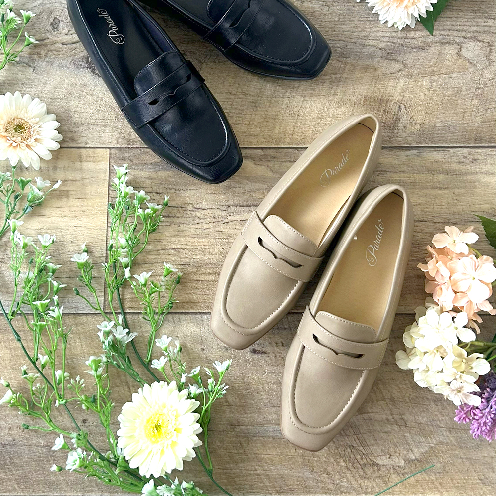 春にぴったりコインローファータイプ