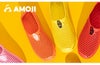 AMOJI アモジ サンダル メンズ レディース 1702 クロッグサンダル スリッパ サボ オフィスシューズ アウトドア キャンプ 旅行 軽量 屈曲 ビジネス 仕事履き