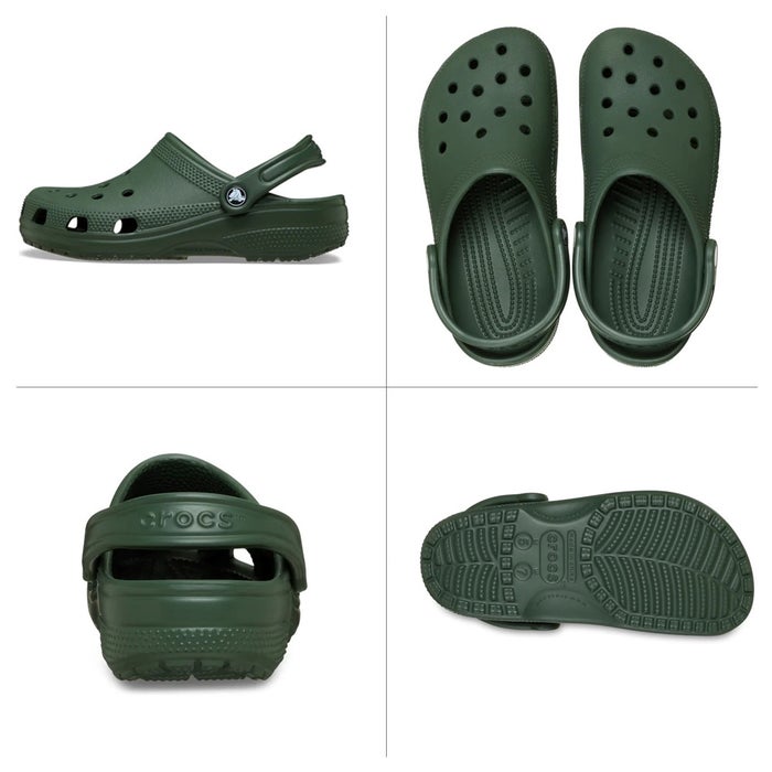クロックス レディース メンズ サンダル 定番 軽量 サボ 10001 クラシック クロッグ アウトドア ストラップ 黒 crocs Classic Clog