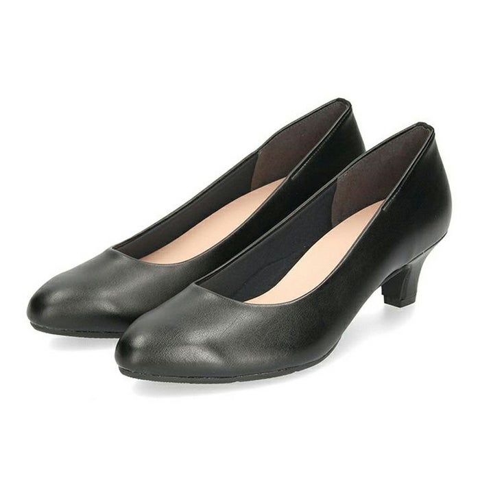 靴 レディース 歩きやすい パンプス 疲れない 日本製 4E 幅広 5cm ヒール アーモンドトゥ 高反発 痛くなりにくい 走れる Parade 美形パンプス 4500 