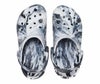 クロックス サンダル メンズ レディース クラシック マーブル クロッグ CROCS CLASSIC MARBLED CLOG 206867 ホワイト ブラック シューズ 軽量　 