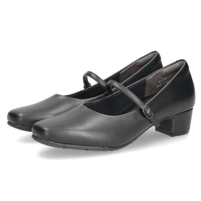 パンプス ローヒール 黒パンプス 幅広 痛くない 防水 ブラック ビジネス ゆったり 3E 4E 幅広 スクエアトゥ 太めヒール 防滑 防臭 屈曲 ベーシックパンプス Parade