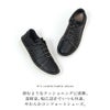 コンフォートシューズ レディース 超軽量 厚底 スリッポン カジュアルスニーカー 幅広 4E 7280 Parade 履きやすい 痛くない 軽い 伸びる 外反母趾 靴 本革 ブラック 黒