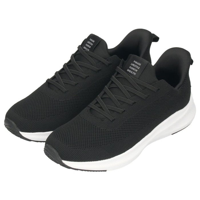 ハンズフリー 靴 手を使わず履ける靴 レディース 高齢者 メンズ 立ったまま履ける靴  スニーカー スリッポン 3E 幅広 EEE 撥水 シューズ 軽い 痛くない 歩きやすい 履きやすい 靴 ゴム紐 ブラック 黒 仕事 楽すぽっ Parade 981705 51708 51711