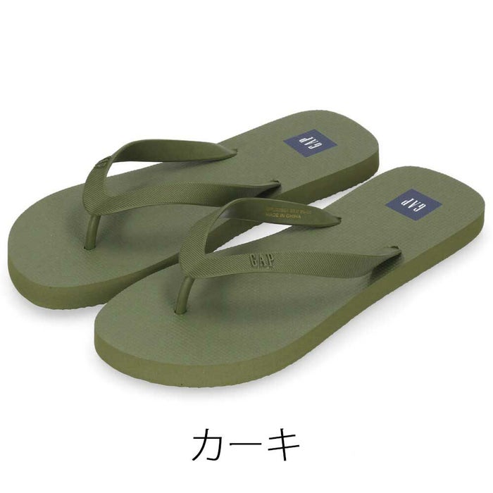 GAP ギャップ メンズ レディース サンダル GPU22324 ホワイト クリーム カーキ ライム ブルー オレンジ ビーチサンダル シャワーサンダル 靴 ユニセックス