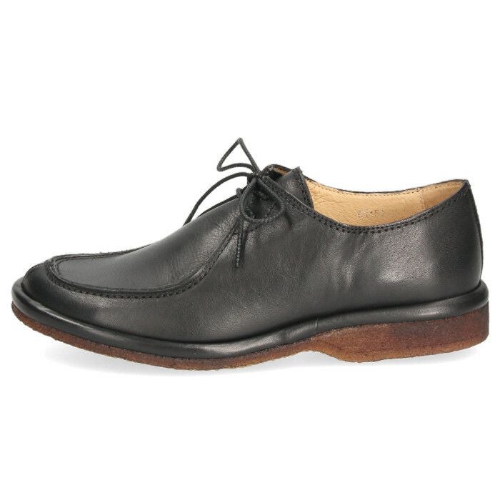 SAYA サヤ 靴 ラボキゴシ チロリアンシューズ レザー 51152 ブラック グレージュ レースアップシューズ レディース 本革 日本製