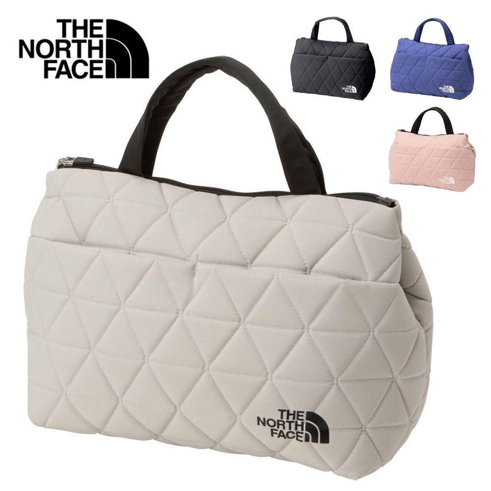 THE NORTH FACE キルティングバッグ ホワイト THE NORTH FACE ジオフェイスボックストート NM32355