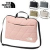 ノースフェイス キルティング 斜めがけ バッグ ジオフェイスポーチ NM32356 2L ポーチ バッグ クッション内蔵 グレー ネイビー ブラック 黒 ホワイト カーキ