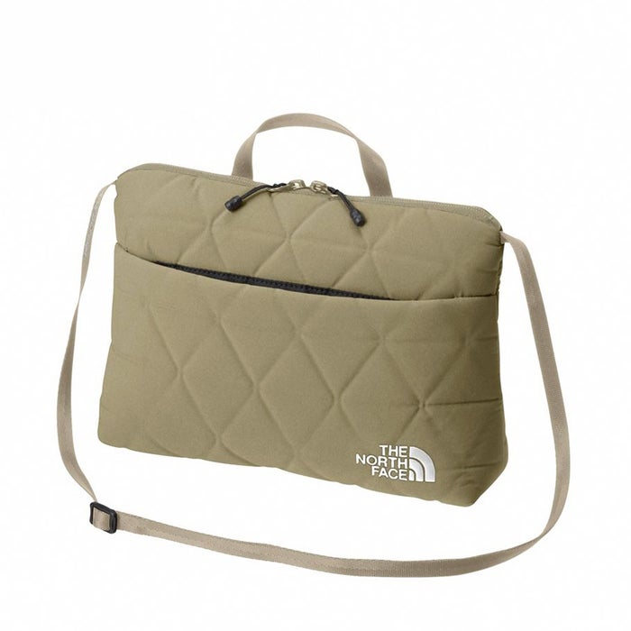 ノースフェイス キルティング 斜めがけ バッグ ジオフェイスポーチ NM32356 2L ポーチ バッグ クッション内蔵