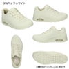 SKECHERS スケッチャーズ uno レディース スニーカー 厚底 シューズ エアクッション 73690 ウノ スタンド オン エア UNO-STAND ON AIR ストリート 普通幅 カジュアル 紐靴