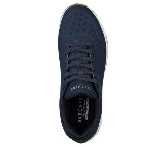 SKECHERS スケッチャーズ uno メンズ スニーカー 厚底 シューズ エアクッション 52458 ウノ スタンド オン エア UNO STAND ON AIR ストリート 普通幅 カジュアル 紐靴