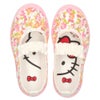 アサヒシューズ ハローキティー キッズ ジュニア上履き 女の子 S04 KD37051  KD37052 KD37053 白 ホワイト ピンク ネイビー バレーシューズ 子供 靴 2E ゴムバンド スリッポン ズック 日本製 