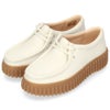 クラークス レディース ワラビー  レザー スエード トーヒルビー 厚底 Clarks Torhill Bee 26172044 26172084 26172085 26181192　26186665