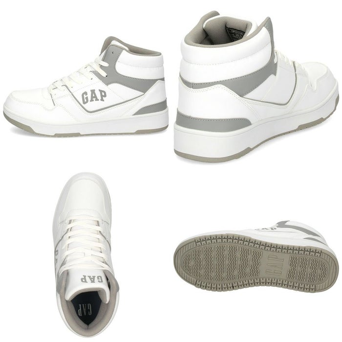 ギャップ スニーカー 防水 レディース メンズ ハイカット 雨 ブラック ホワイト グレー 防水スニーカー 通学 学校 通勤 雨の日 靴 軽量 GPU22342 GAP