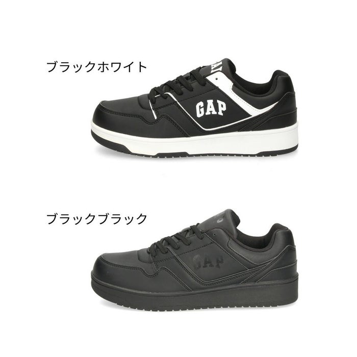 ギャップ スニーカー 防水 レディース メンズ ローカット 雨 ブラック 黒 防水スニーカー 通学 学校 通勤 雨の日 靴 軽量 GPU22341 GAP
