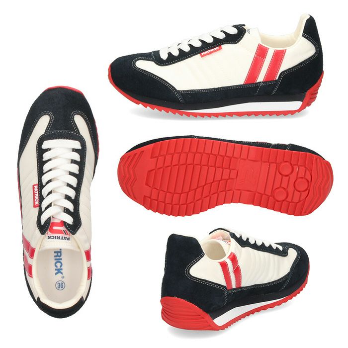 パトリック スニーカー マラソン 黒 白 メンズ レディース シューズ PATRICK MARATHON 9420 9624 94601 942451 ホワイト グレー スペース ブラックベリー 日本製