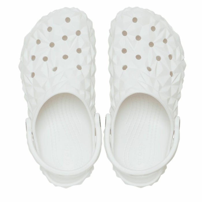 クロックス サンダル メンズ レディース クラッシック ジオメトリック クロッグ 209563 ホワイト ブラック 快適 軽い 軽量 靴 幾何学模様