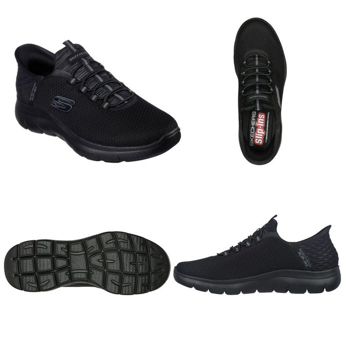 スケッチャーズ スリップインズ メンズ サミッツ 幅広 4E スニーカー 靴 232457W ワイド幅 ハイ レンジ 立ったまま履ける 手を使わずに履ける 履きやすい SKECHERSSlip-ins SUMMITSHIGH RANGE
