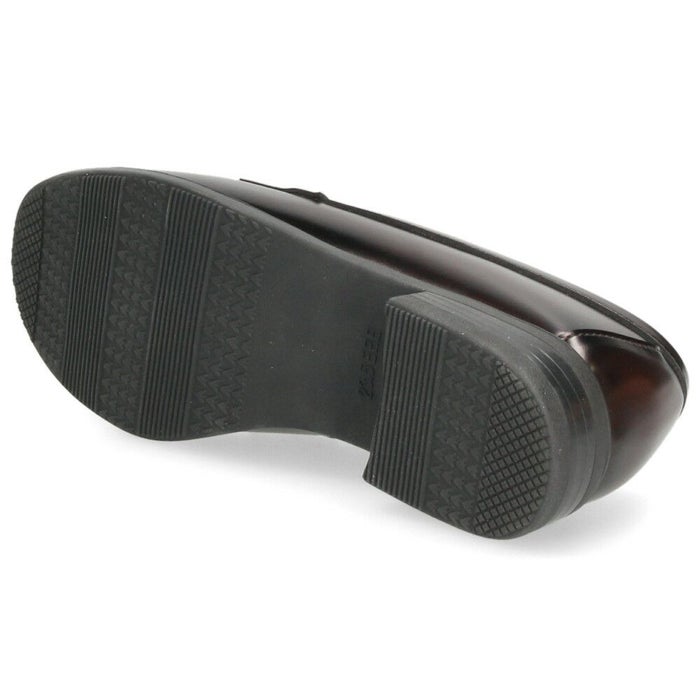 ローファー レディース 学生 幅広 3E 滑りにくい 屈曲 黒 茶色 通学 学生靴 痛くない 柔らかい 人工皮革 卒業式 入学式 高校生 Parade 991101