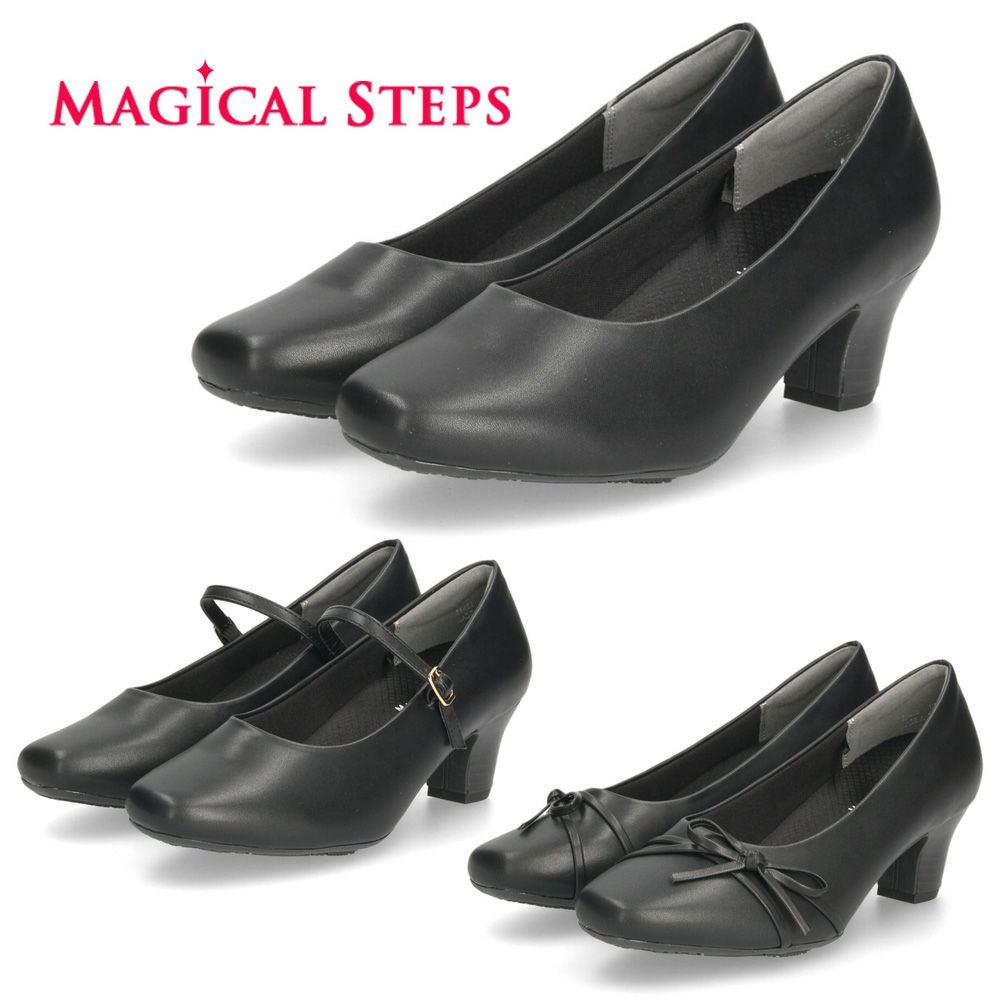 リーガル パンプス レディース 靴 REGAL F75L ブラック 黒 ローヒール