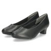 パンプス 黒 3E ローヒール 防水 ブラック ビジネス レディース ラウンドトゥ ベーシック マジカルステップス 35301