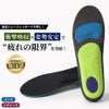 インソール 中敷き 衝撃吸収 アーチサポート 3Dゲル クッションインソール 疲労軽減 疲れにくい 抗菌 防臭 立ち仕事 ウォーキング メンズ レディース パレード 998141 998142 