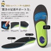 インソール 中敷き 衝撃吸収 アーチサポート 3Dゲル クッションインソール 疲労軽減 疲れにくい 抗菌 防臭 立ち仕事 ウォーキング メンズ レディース パレード 998141 998142 