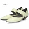 パンプス ローヒール 黒 本革 ストラップ シューズ ベルト 靴 ラボキゴシ ワークス 12768 レディース ベルトパンプス 2WAY 日本製 RABOKIGOSHI works