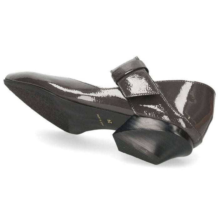 パンプス ローヒール 黒 本革 ストラップ シューズ ベルト 靴 ラボキゴシ ワークス 12768 レディース ベルトパンプス 2WAY 日本製 RABOKIGOSHI works