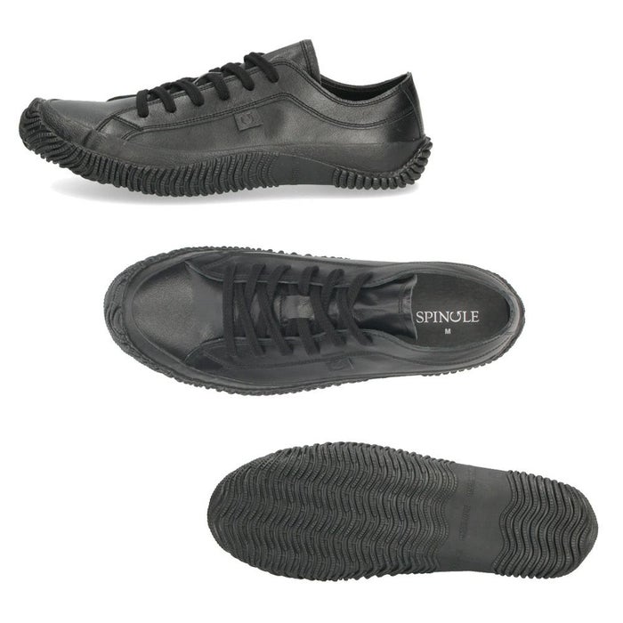 スピングル メンズ レディース スニーカー SPINGLE SP-110 (旧品番 SPM-110) カンガルーレザー 本革 靴 日本製 ローカット