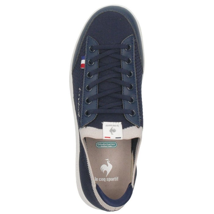 ルコック スポルティフ スニーカー レディース スリッポン ラ ローラン SI FK ハンズフリー 履きやすい 靴 軽い 3E 撥水 消臭 QZ3XJC21NL ネイビー 紺