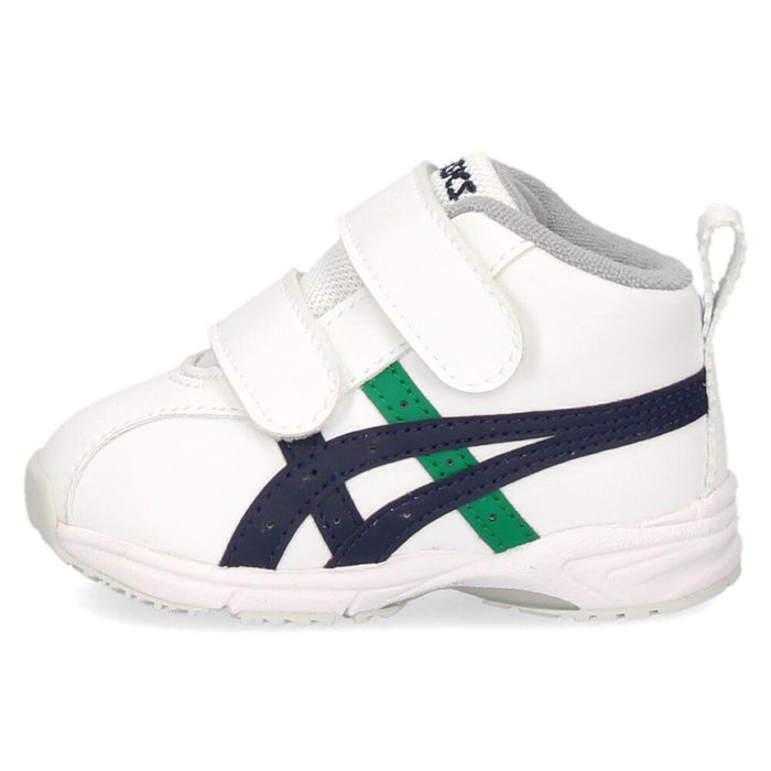 アシックスキッズ スクスク ベビー キッズ スニーカー ホワイト ベルクロ 子供靴 ミドルカット ASICS KIDS SUKU2 GD ランナーベビー SL-MID 1144A004