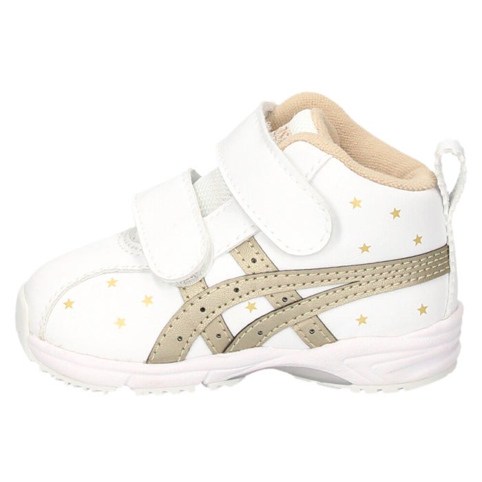 アシックスキッズ スクスク ベビー キッズ スニーカー ホワイト ベルクロ 子供靴 ミドルカット ASICS KIDS SUKU2 GD ランナーベビー SL-MID 1144A004