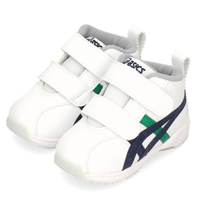 アシックスキッズ スクスク ベビー キッズ スニーカー ホワイト ベルクロ 子供靴 ミドルカット ASICS KIDS SUKU2 GD ランナーベビー SL-MID 1144A004