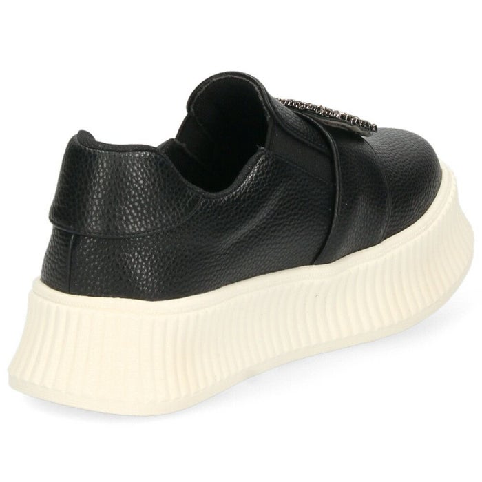 スニーカー スリッポン シューズ レディース 靴 ビジュー バックル きらきら おしゃれ ローカット 厚底 ボリュームソール Parade 1302 パレード