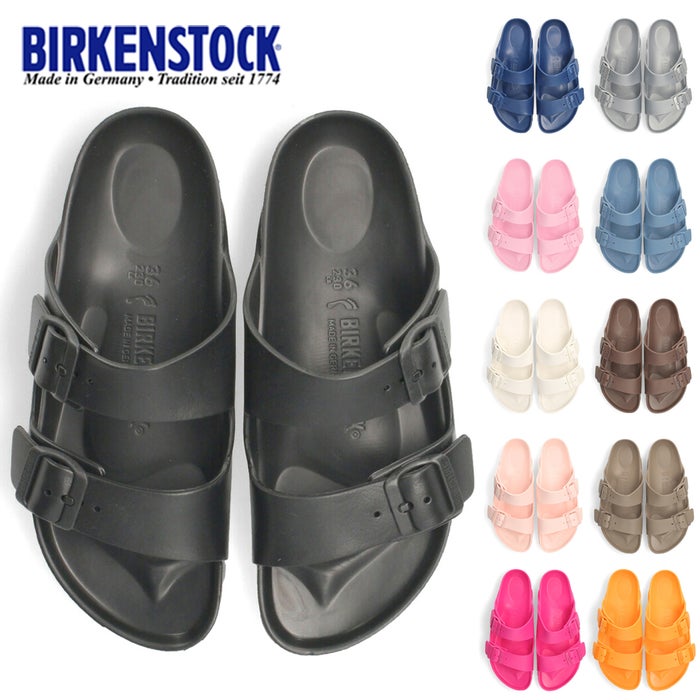 ビルケンシュトック アリゾナ EVA サンダル ストラップ レディース ナロー 靴 軽量 耐水性 BIRKENSTOCK Arizona EVA