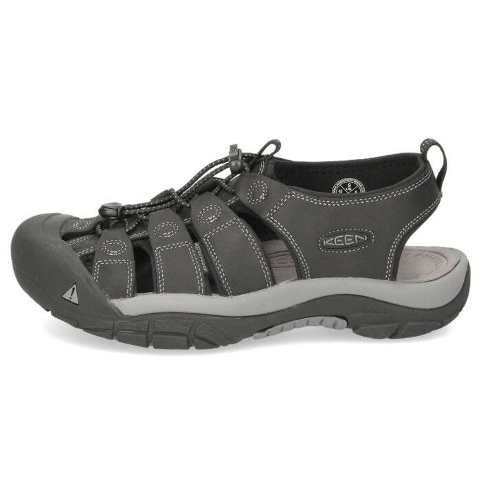 KEEN キーン メンズ サンダル ニューポート 1022247 NEWPORT BLACK/STEEL GREY ブラック 黒 抗菌防臭加工 軽量 耐久性 トゥバンパー つま先保護