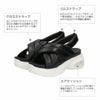 サンダル レディース 靴 ストラップサンダル 厚底 スタイルアップ 軽量 エアクッション 疲れにくい デイリー Parade 92801 パレード