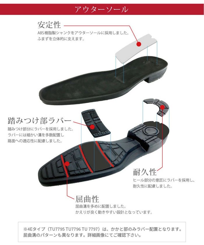 texcy luxe テクシーリュクス ビジネスシューズ 7010 メンズ 本革 革靴 幅広 甲高 3E 4E 黒 ストレートチップ プレーントゥ スリッポン フレキシブルドレス