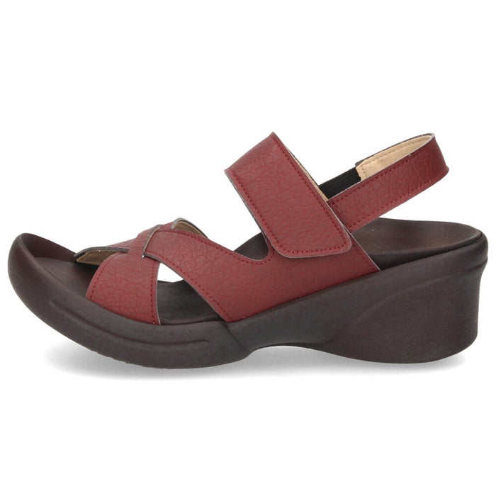 リゲッタ サンダル レディース 疲れない 厚底 ヒール 靴 軽量 ウェッジサンダル バックストラップ 履きやすい 歩きやすい コンフォート 日本製 R-2682 REGETA