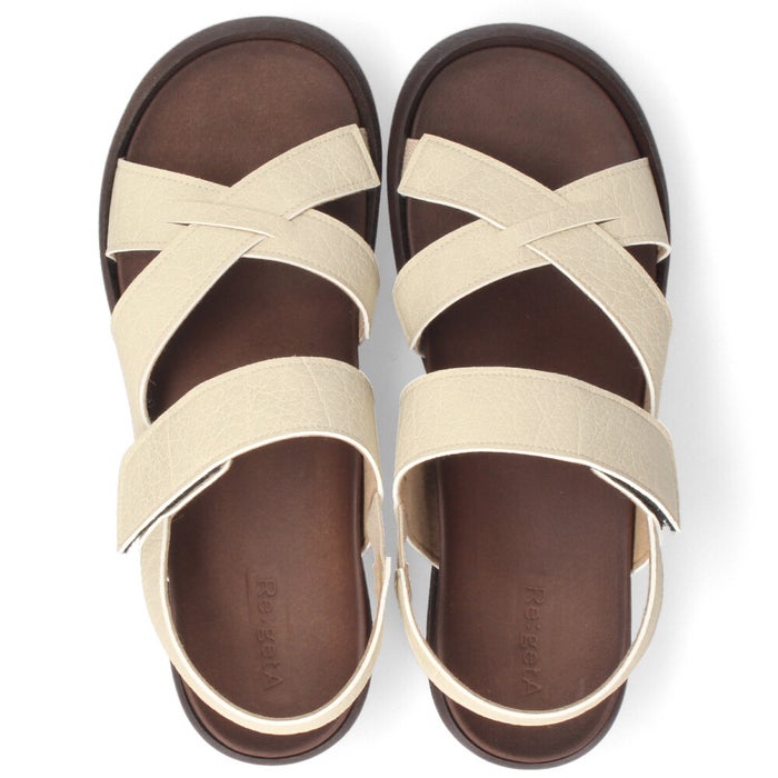 リゲッタ サンダル レディース 疲れない 厚底 ヒール 靴 軽量 ウェッジサンダル バックストラップ 履きやすい 歩きやすい コンフォート 日本製 R-2682 REGETA