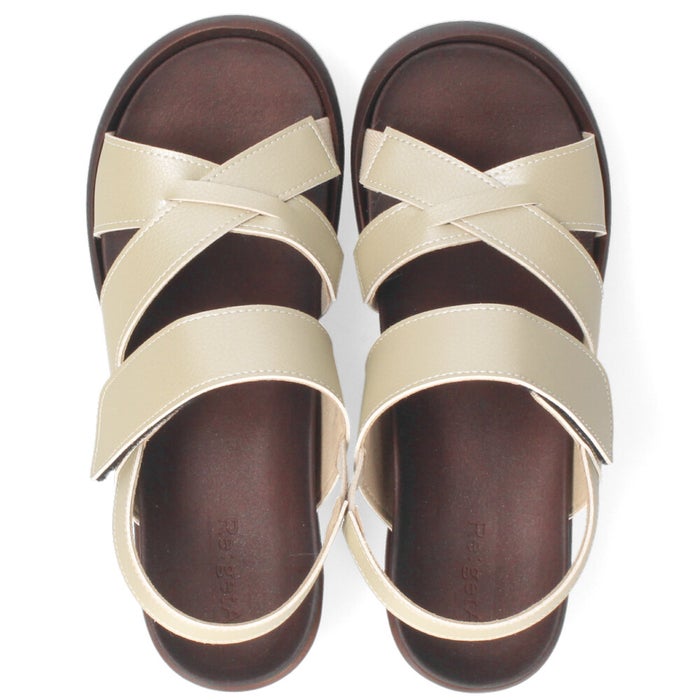 リゲッタ サンダル レディース 疲れない 厚底 ヒール 靴 軽量 ウェッジサンダル バックストラップ 履きやすい 歩きやすい コンフォート 日本製 R-2682 REGETA