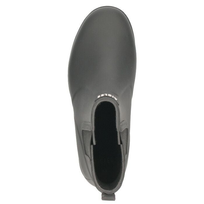 エーグル レインブーツ メンズ 長靴 AIGLE ラバーブーツ 防水 滑らない カーヴィル 2 黒 ノワール ブラック ショート丈 サイドゴアブーツ 防滑 ZZHNA60