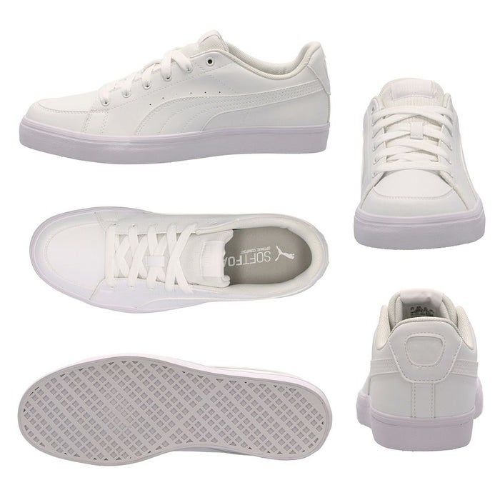 プーマ スニーカー 黒 白 V コート バルク レディース メンズ PUMA シンプル 通勤 通学 クッション V Court Vulc 389907 V Court Vulc EB 389908