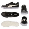 プーマ スニーカー 黒 白 V コート バルク レディース メンズ PUMA シンプル 通勤 通学 クッション V Court Vulc 389907 V Court Vulc EB 389908