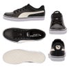 プーマ スニーカー 黒 白 V コート バルク レディース メンズ PUMA シンプル 通勤 通学 クッション V Court Vulc 389907 V Court Vulc EB 389908