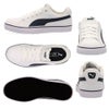 プーマ スニーカー 黒 白 V コート バルク レディース メンズ PUMA シンプル 通勤 通学 クッション V Court Vulc 389907 V Court Vulc EB 389908