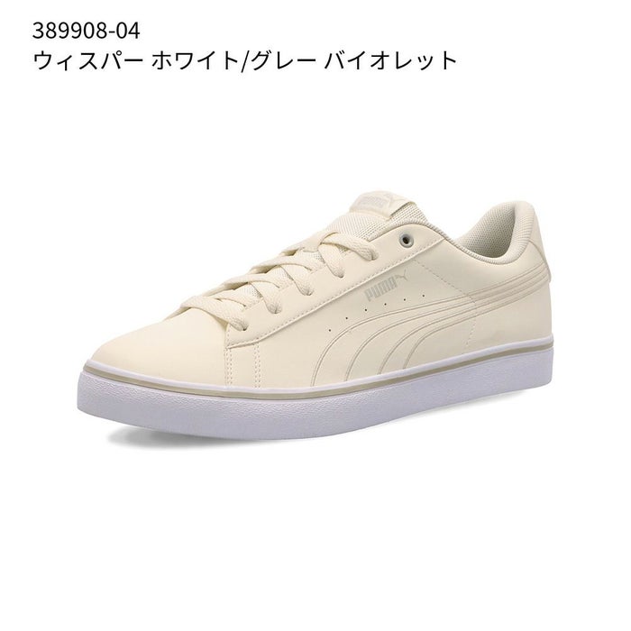 プーマ スニーカー 黒 白 V コート バルク レディース メンズ PUMA シンプル 通勤 通学 クッション V Court Vulc 389907 V Court Vulc EB 389908