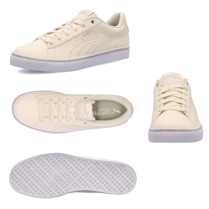 プーマ スニーカー 黒 白 V コート バルク レディース メンズ PUMA シンプル 通勤 通学 クッション V Court Vulc 389907 V Court Vulc EB 389908