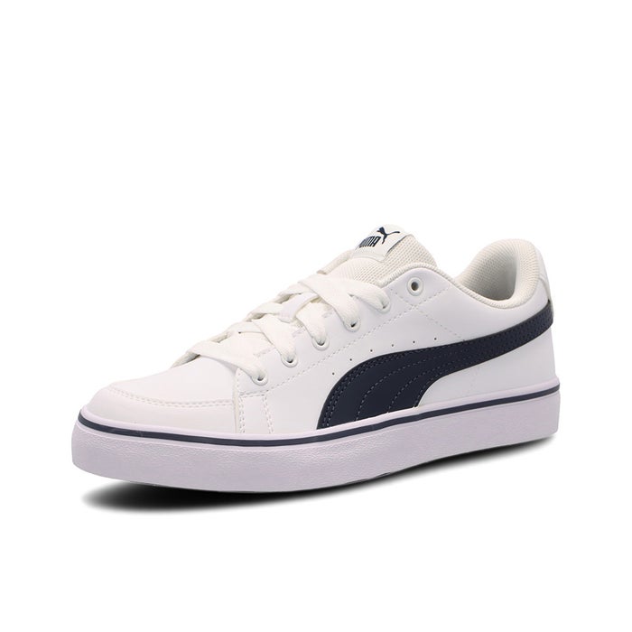 プーマ スニーカー 黒 白 V コート バルク レディース メンズ PUMA シンプル 通勤 通学 クッション V Court Vulc 389907 V Court Vulc EB 389908